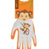Kinderhandschoen 5-7 jaar aap